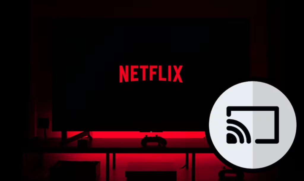 App de Netflix sin el botón de transmitir a TV desde celular