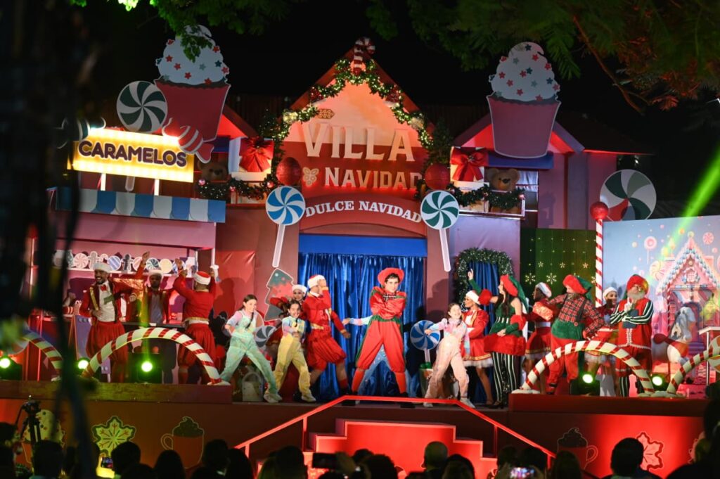 Inauguración Villa Navidad 2025 Santiago