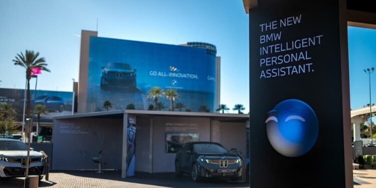El BMW iX3 presenta innovaciones de nueva generación en el CES 2026