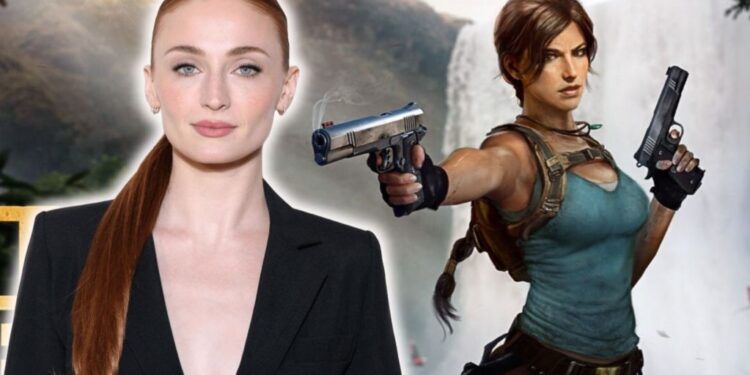 ¡Tenemos nueva Lara Croft! Primera imagen de Sophie Turner en la nueva serie de ‘Tomb Rider’